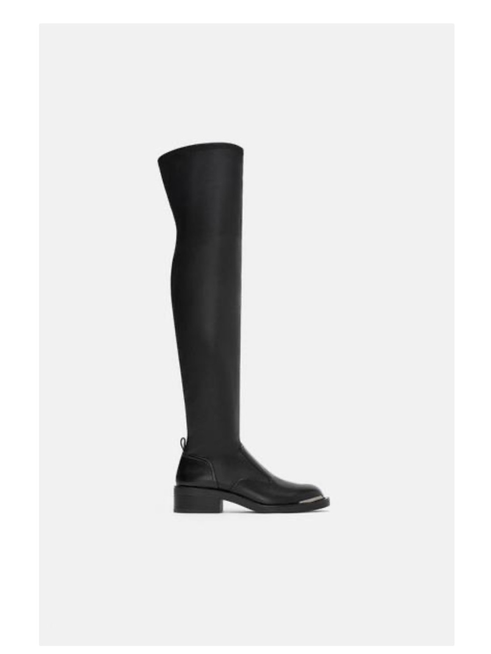 Zara Black Over-the-Knee Women's Boots